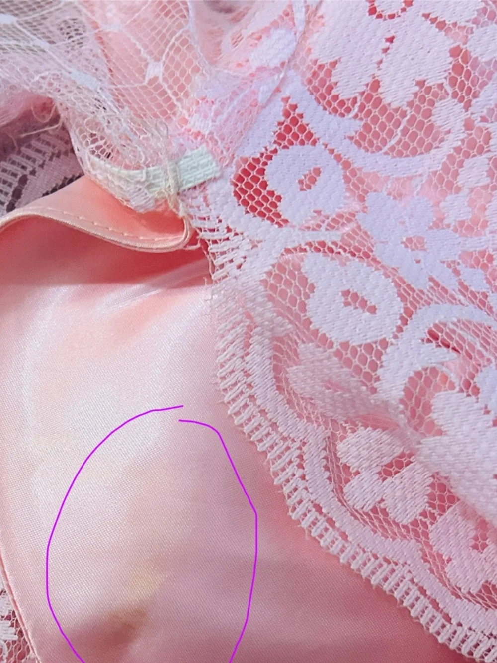 Vintage Pink Cottagecore Dress Lace Princess Bubblegum Pink